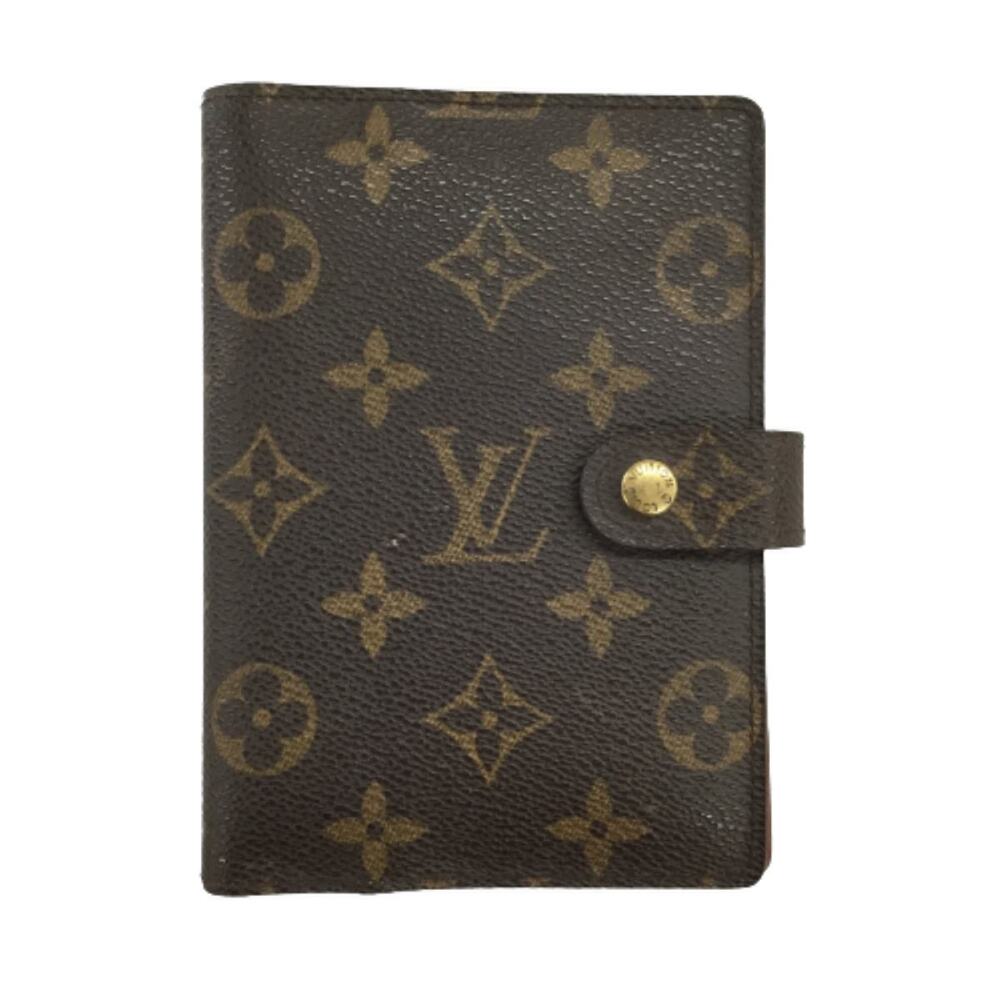 Louis Vuitton Monogram Ring Agenda Cover brown